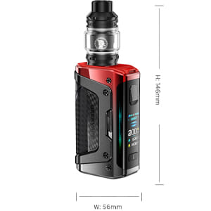 Dimension du kit aegis legend 5